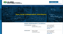 Desktop Screenshot of alarmdistributorsinc.com